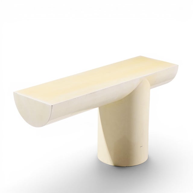 J. Wade Beam for Brueton Mid Century "Tee" Console Table For Sale - Image 9 of 9