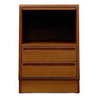 Teak Danish Mid-Century Nightstand Torring Mobelfabrik MCM Bedside End Table For Sale