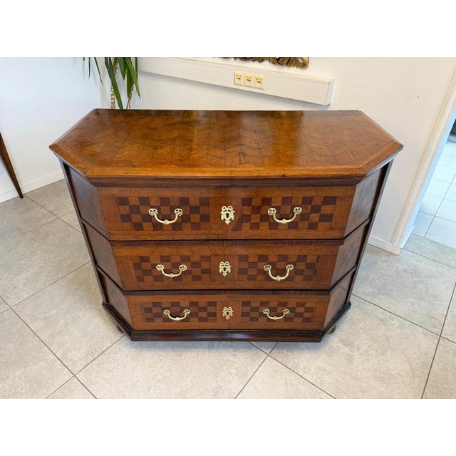 Baroque Chest of Drawers in Oak For Sale - Image 11 of 18