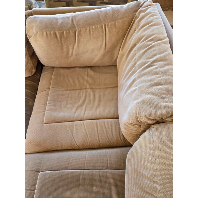 Textile 1980s Modular Sectional Pit Sofa by Rowe, 7 Piece For Sale - Image 7 of 11