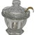 Glass Vintage Baccarat Harcourt Missouri Crystal Mustard Jam Condiment Jar With Gold-Plated Spoon France C. 1960-1980s For Sale - Image 7 of 7