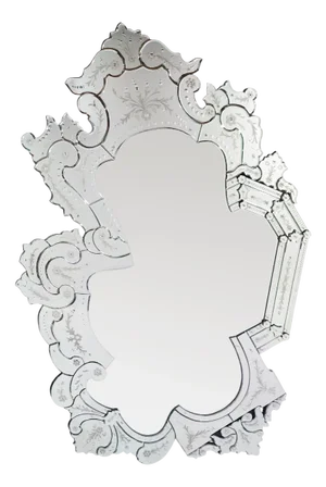 Morfeo Mirror in Murano Glass by Fratelli Tosi