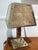 Brass and Wicker Table Lamp, 1970s For Sale - Image 13 of 14