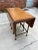 Mid-Century Modern Mid-Century Modern Henredon Furniture Inlaid Walnut Gateleg Side Table For Sale - Image 3 of 12
