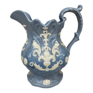 Late 19th Century Wedgewood Style Jasperware Pitcher