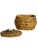 Brown Antique French Tramp Art Birch Box With Scalloped Edge For Sale - Image 8 of 17