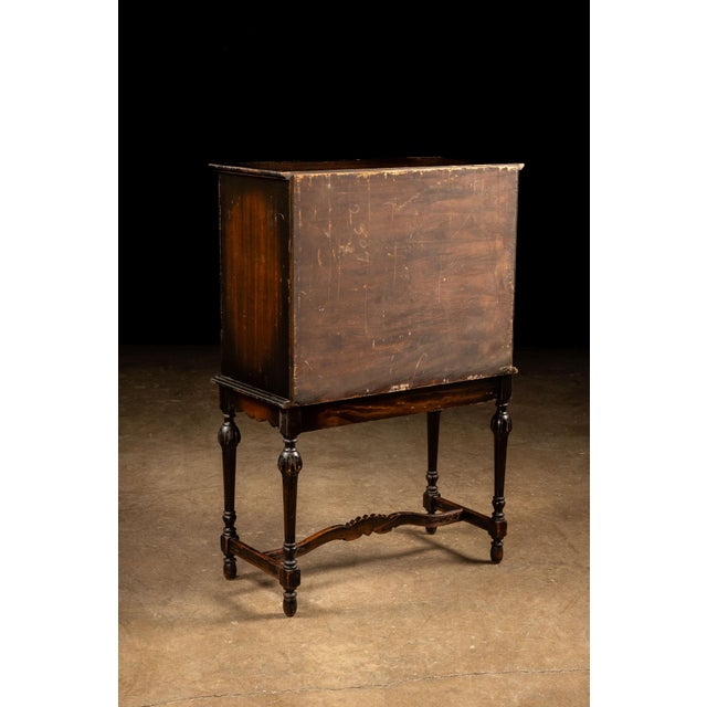 Early 20th Century Mahogany Sheet Music Cabinet For Sale - Image 4 of 12