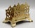 1920s 1920's Early English Gilt Brass Double Letter Rack For Sale - Image 5 of 8