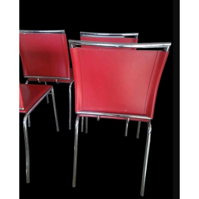 1990s Italian Modern Chairs, 1990s, Set of 4 For Sale - Image 5 of 9