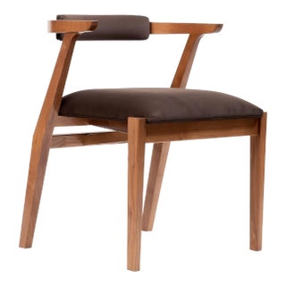 Mid-Century Modern Ash Solid Wood Ellis Dining Chair For Sale