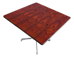 1970s Eames for Herman Miller Rosewood Segmented Base Table