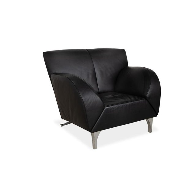 JR 8400 Armchair in Black Leather from Jori For Sale - Image 14 of 14