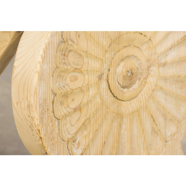 Sourced in Saint-Cyr-sur-Mer, Provence, this late 19th-century French Provincial monastery dining table is crafted from...