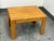 Modernist Butcher-Block Oak Side Table, Vintage For Sale In San Francisco - Image 6 of 12