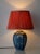 Vintage Delft Blue and White Chinoiserie Makkum Table Lamp, 1950s For Sale - Image 4 of 18
