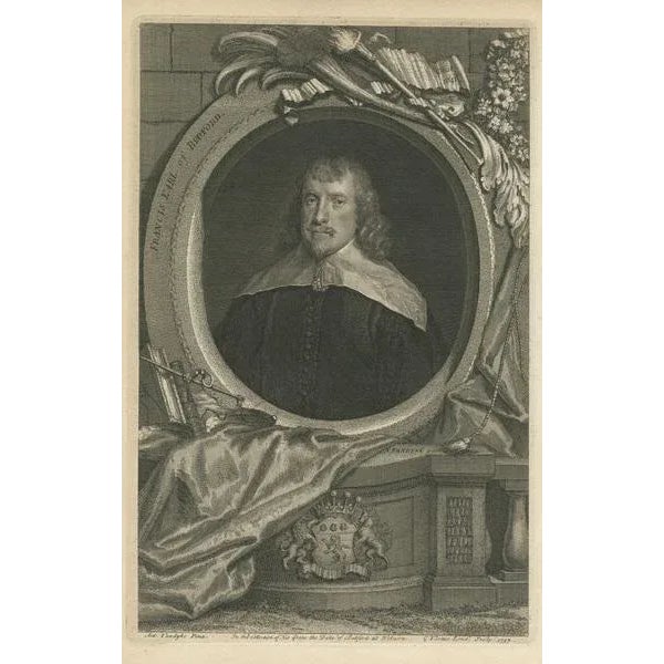 Jacobus Houbraken, Portrait of Francis Russell, 4th Earl of Bedford, Print For Sale - Image 3 of 6