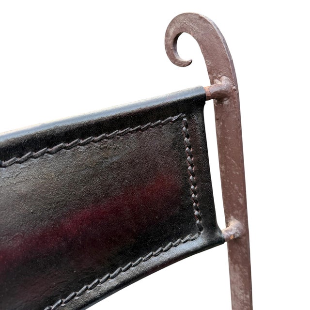 Set of Four Italian Modern Folding Chairs For Sale - Image 14 of 17