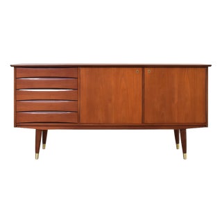 Mid-Century Teak Sideboard by Fredrik A. Kayser, Norway, 1960s For Sale