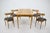 Dining Set by Alan Fuchs for Uluv, Czechoslovakia, 1960s, Set of 5 For Sale - Image 4 of 16