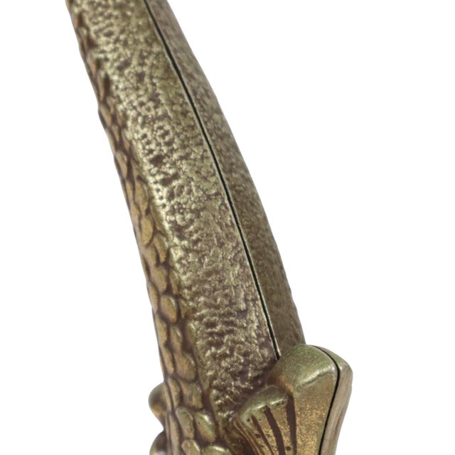 Mid-Century Mythical Dolphin Floor Ashtray, France, 1950s For Sale - Image 13 of 15