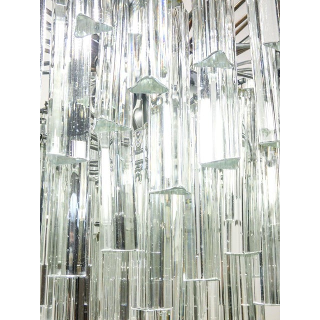 Trilobe Chandelier by Paolo Venini, 1970s For Sale - Image 6 of 12