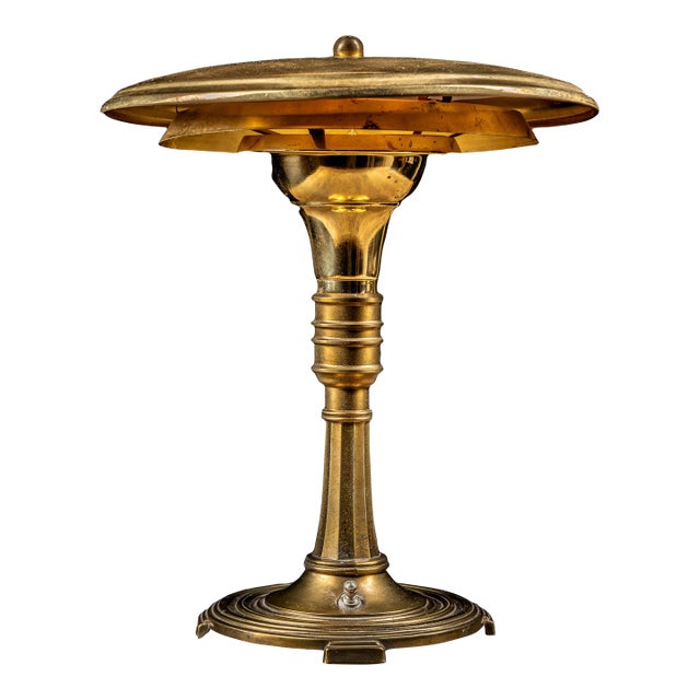 Vintage Brass Sight Light Lamp For Sale