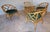 Hollywood Regency Mid-Century Hollywood Regency Ficks Reed Rattan Dining Set With Brass Casters For Sale - Image 3 of 16
