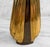 Gold Vintage Art Deco Brass & Black Lacquer Vase For Sale - Image 8 of 9