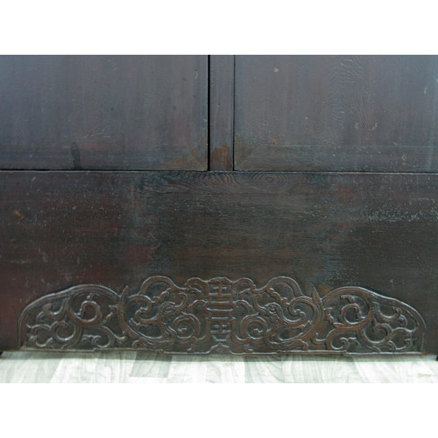 Gigantic 8 Feet Tall Antique Chinese Compound Cabinet For Sale In Greensboro - Image 6 of 13