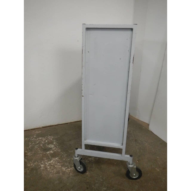 Vintage Gray Iron Trolley, 1970 For Sale - Image 4 of 11