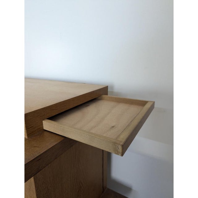 Modern Sideboard in Light Oak For Sale - Image 9 of 12