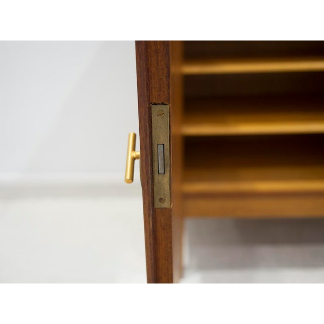 Brown Teak Model 232 Cabinet by Børge Mogensen for FDB, 1960s For Sale - Image 8 of 18