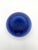 A very pretty blue venini vase, ideal as a gift. it has no defects. It features a pointed signature and was made in 2009....