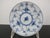 Mid-Century Modern Royal Copenhagen Denmark 2162 Plain Blue Fluted Saucer Plate Set of 3 For Sale - Image 3 of 6