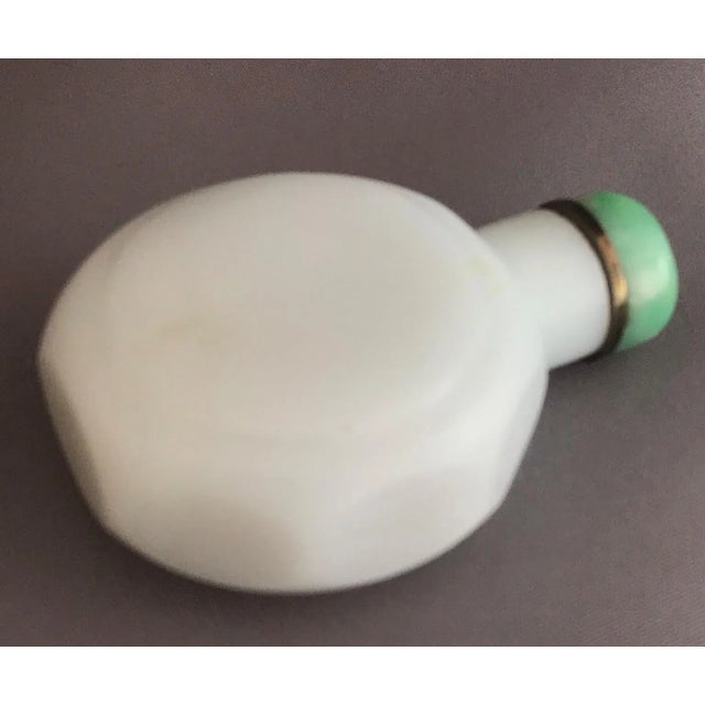 Early 20th Century Vintage Opaline Beijing Glass Snuff Bottle For Sale - Image 10 of 11