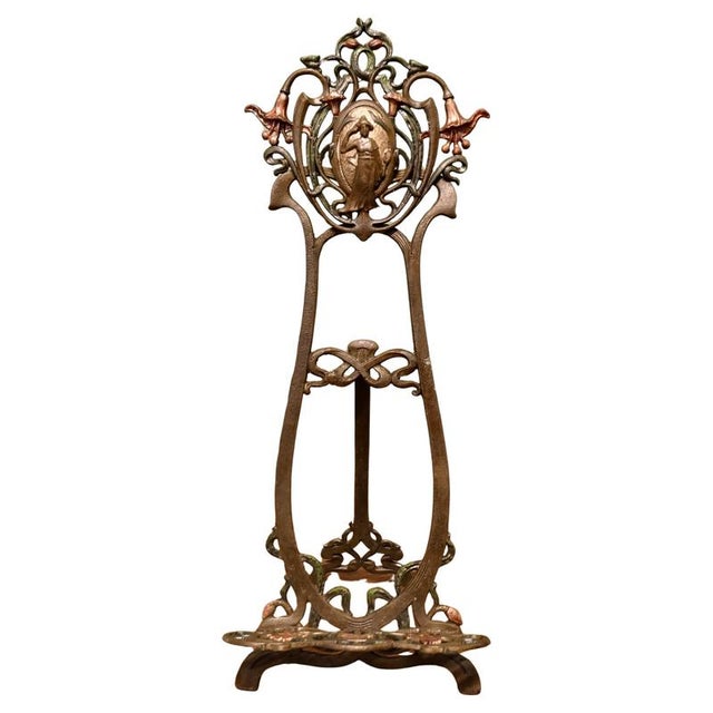 Metal French Art Nouveau Book Rest, 1970 For Sale - Image 7 of 7
