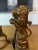 Gothic 20th Century Brass Lion Andirons - a Pair For Sale - Image 3 of 9