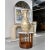 Chinese Porcelain Yuhuchunping 30 Inch Gold and White Palace Vase With Scalloped Top For Sale - Image 11 of 12