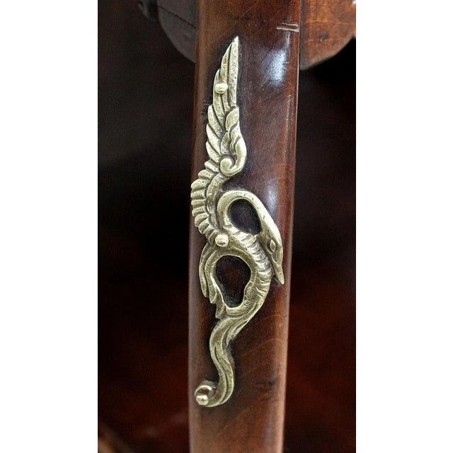 Antique Beech Music Cabinet Attributed to G. Viardot, 1900s For Sale - Image 18 of 18