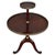 Brown Early 20th Century Louis XVI Style Two-Tier Mahogany Bouillotte Round Table in Style of Jansen For Sale - Image 8 of 18