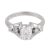 Contemporary 1950s Mid-Century Gia 1.08 Carat Old Mine Cut Diamond Platinum Engagement Ring, Size 5.75 For Sale - Image 3 of 7