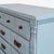 Wood Sumter Blue Classic 6-Drawer Dresser With Brass Handles For Sale - Image 7 of 9