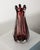 Vintage Italian Murano Glass Vase in Berry Tone, 1960s For Sale - Image 6 of 11