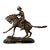 "The Cowboy" Signed Bronze Sculpture After Frederic Remington - 22" H For Sale