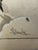 1940s 1940s Original Signed Graphite Illustration of Hound Dog and Skunk Winter Scene, 12 × 9.5 In. For Sale - Image 5 of 6