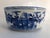 Early 20th Century Large Vintage Hand-Decorated Chinese Export Chinoiserie Blue & White Porcelain Bowl For Sale - Image 5 of 10