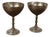 Handcrafted Pewter Goblets by Svenskt Tenn, Set of 2 For Sale