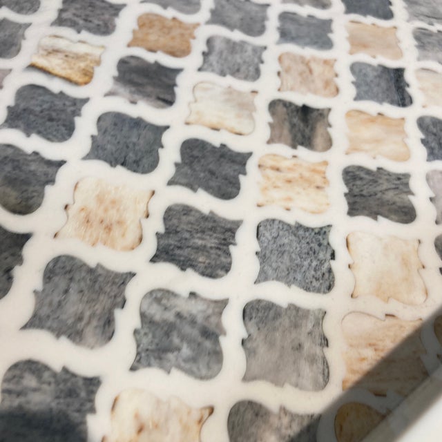 Inlaid Decorative Tray For Sale - Image 4 of 7