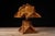 Folk Art Mid Century Tramp Art Wood Table Lamp For Sale - Image 3 of 7