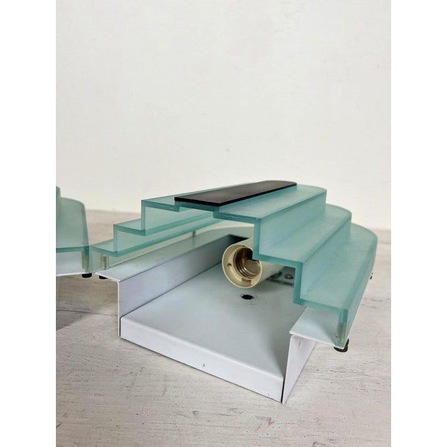 Postmodern Acrylic Wall Lights from Herda, Netherlands, 1980s, Set of 2 For Sale - Image 11 of 12
